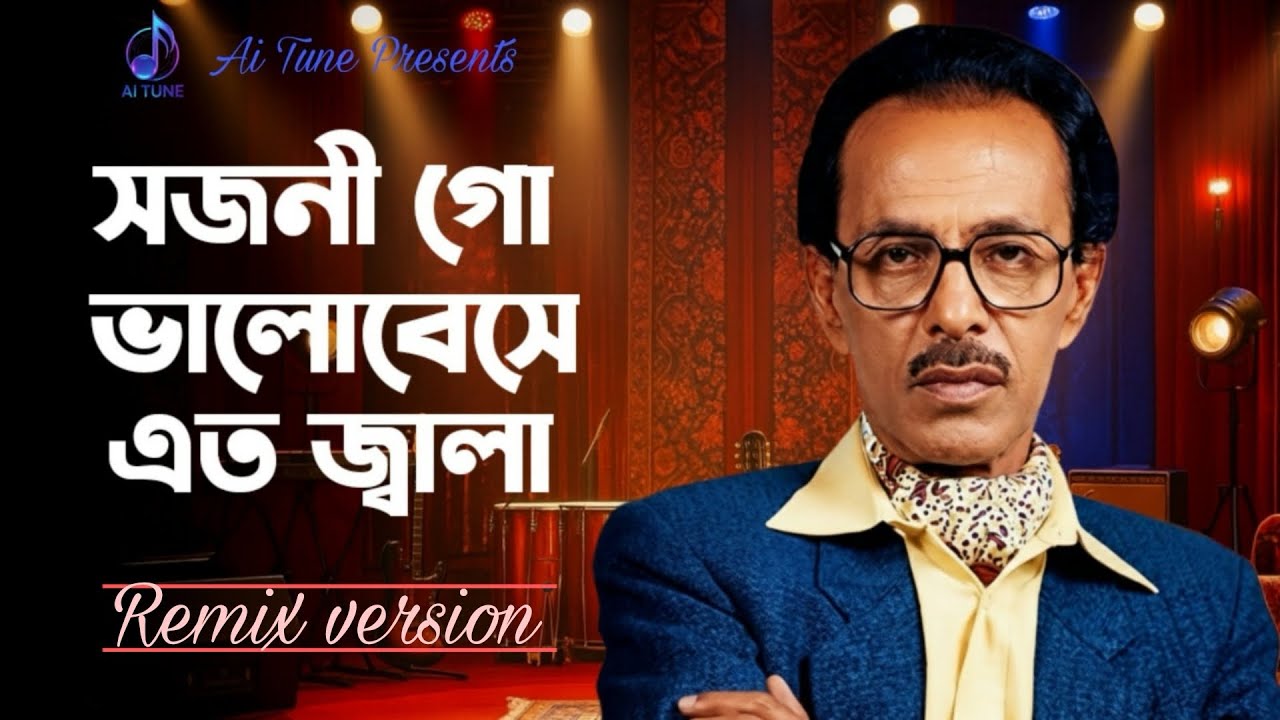 সজনী গো ভালোবেসে এতো জ্বালা (AI Version) - Sojoni Go | Old Bangla Song Remake।Bashir Ahmed।