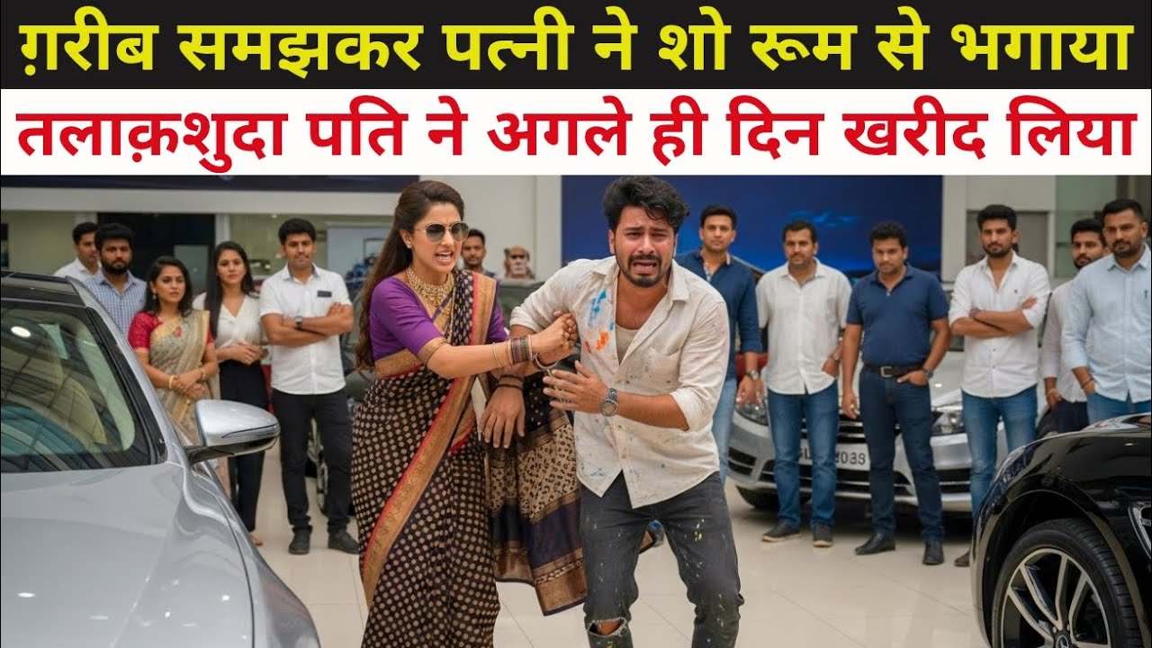 ग़रीब समझकर पत्नी ने शो रूम से भगाया तलाक़शुदा पति ने अगले ही दिन खरीद लिया 