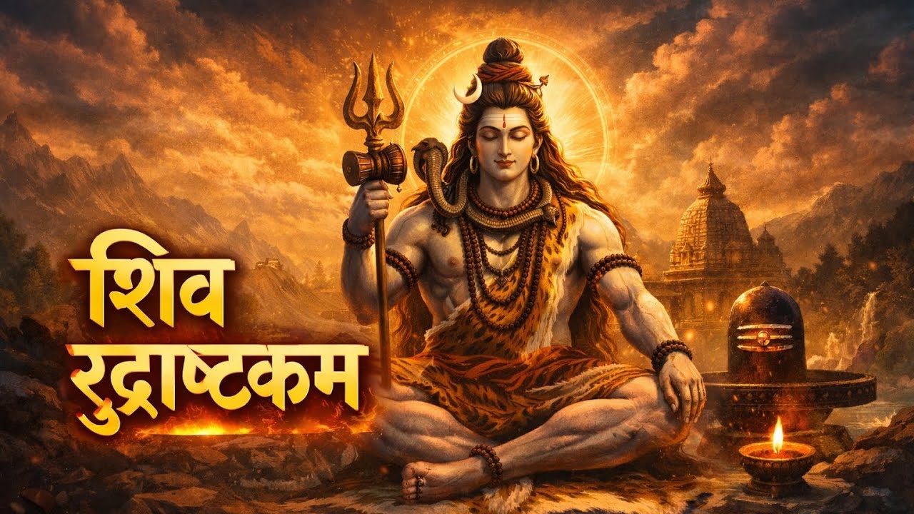 Shiv Rudrashtakam Full | Namami Shamishan Nirvan Roopam | Remove Negativity Gain Peace