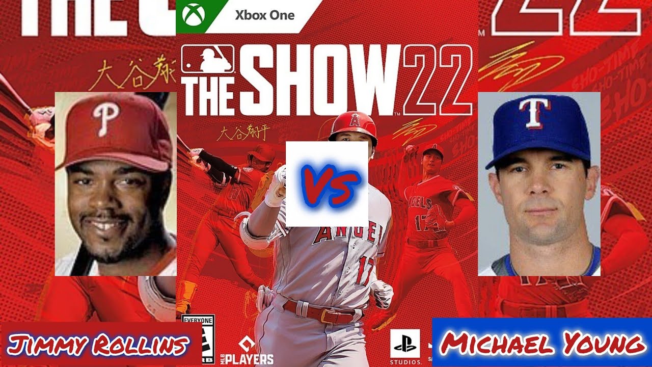 Противостояние шортстопов Джимми Роллинза и Майкла Янга в MLB The Show 22 на Xbox One
