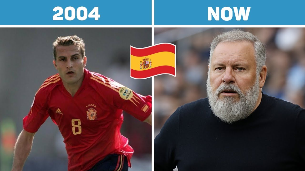 Spain Euro 2004 Squad: Then vs Now