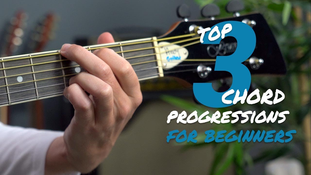 Top 3 Chord Progressions for BEGINNERS!