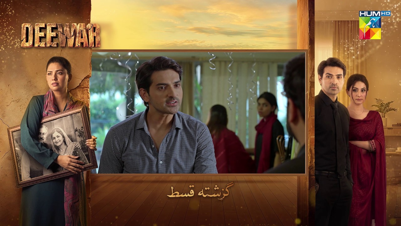 Deewar - Episode 42 Recap - [ Sunita Marshall & Ali Abbas ] HUM TV