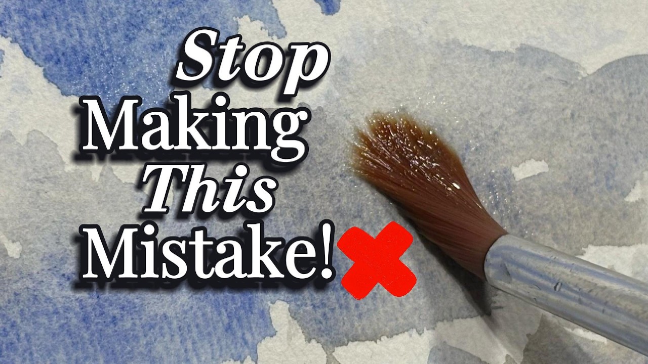 Why Your Watercolour Skies Look MUDDY &mdash; and How to Fix Them