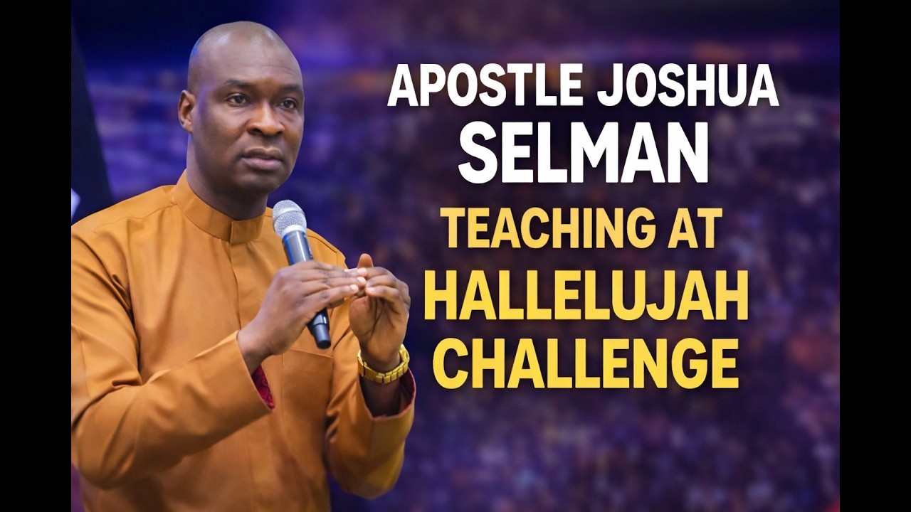 LIVE: APOSTLE JOSHUA SELMAN TEACHING AT HALLELUJAH CHALLENGE