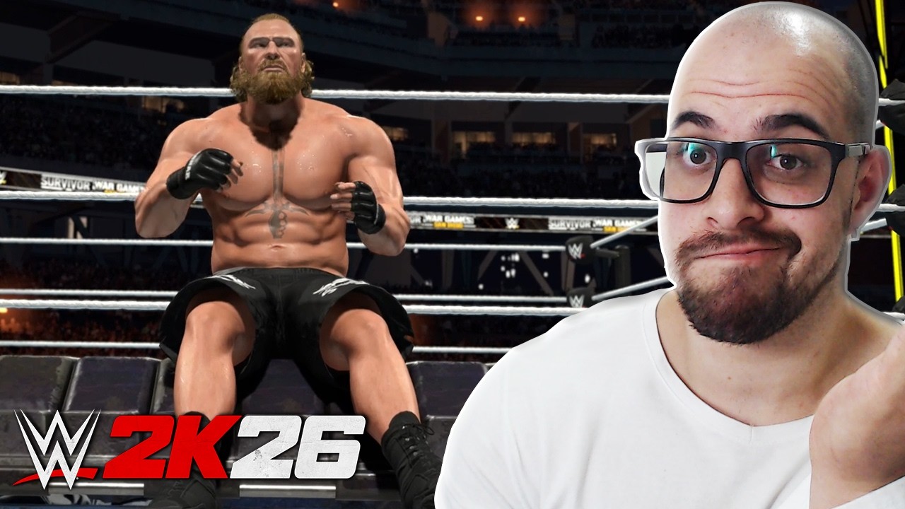 WWE 2K26 - TESTANDO AS NOVAS MATCH DUMPSTER E INFERNO