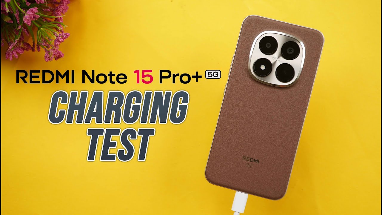 Redmi Note 15 Pro+ Charging Test ⚡️ 100W HyperCharger 🔋