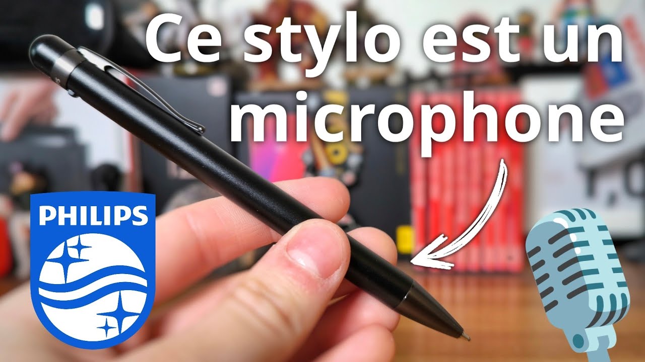 PHILIPS DVT1600 : le stylo qui fait micro ! - Test complet