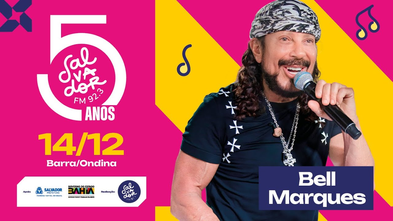 BELL MARQUES l TRANSMISSÃO NO SUPERBOLOLÔ DA SALVADOR FM - 2025