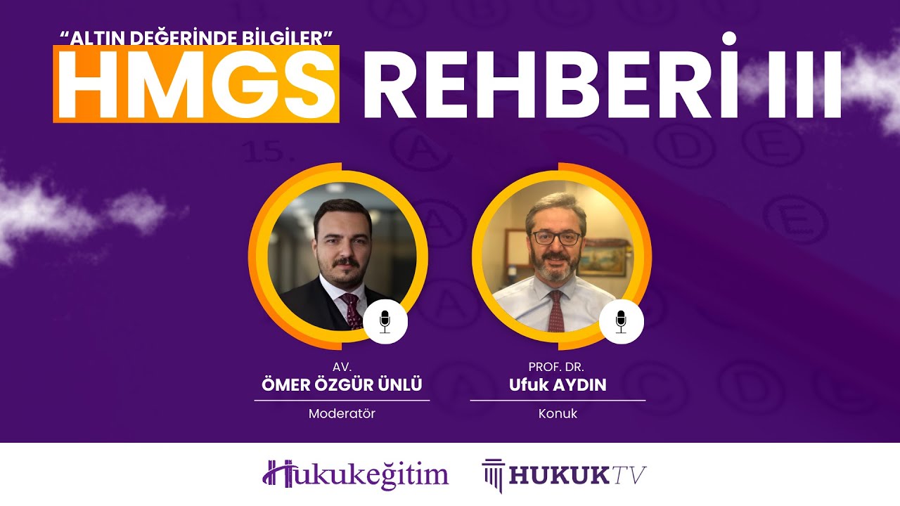 HMGS Rehberi III - Prof. Dr. Ufuk AYDIN - İş Hukuku Soruları ve Soru Tüyoları