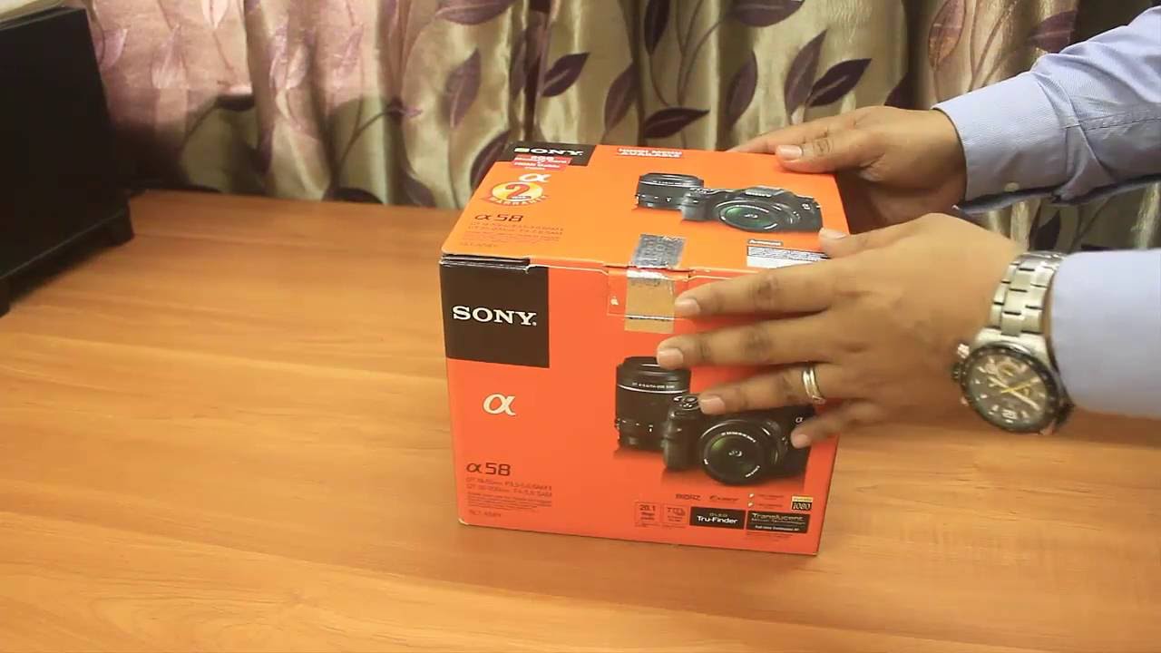 Sony Alpha A58 Y DSLR/DSLT Camera | Unboxing and Sample Images