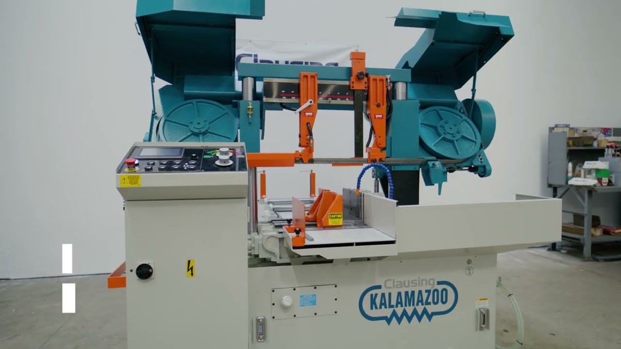 Clausing H1315NC Twin Column Automatic Bandsaw