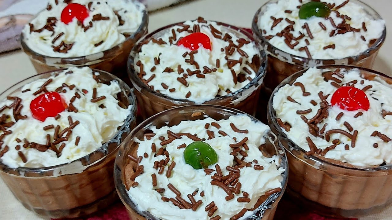 🥄😋POSTRE FÁCIL🍫MOUSSE CHOCONATA EN 5️⃣ MINUTOS  ✅SÓLO CON BATIDORA//BEATRIZ COCINA.