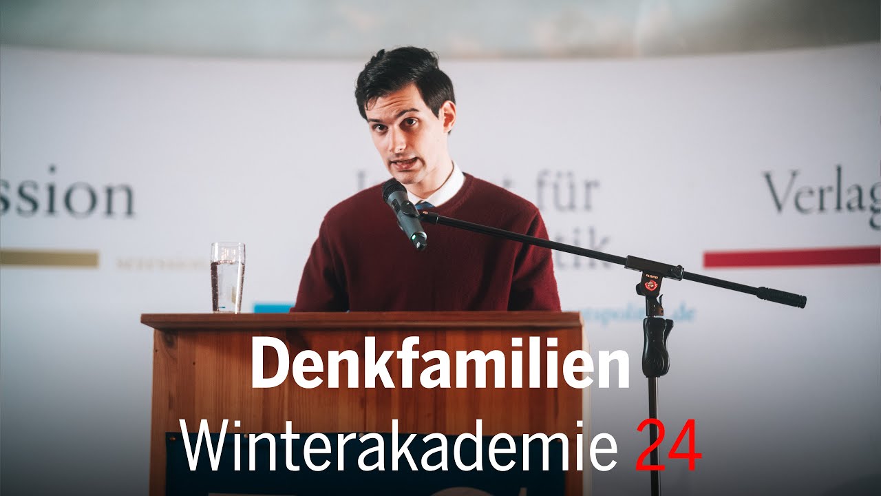 „Denkfamilien–die innere Landschaft Rußlands“ Filipp Fomitschew trug auf der Winterakademie 2024 vor