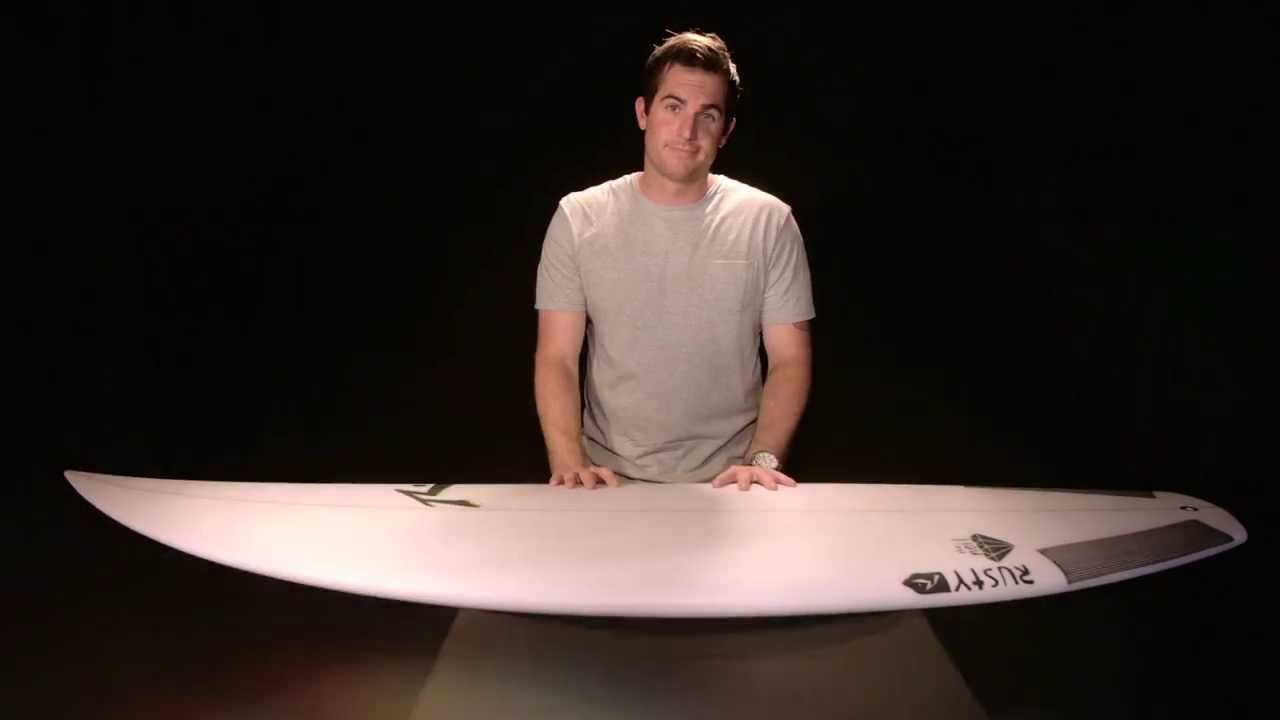 Rusty The Neil Surfboard - BeachinSurfTV