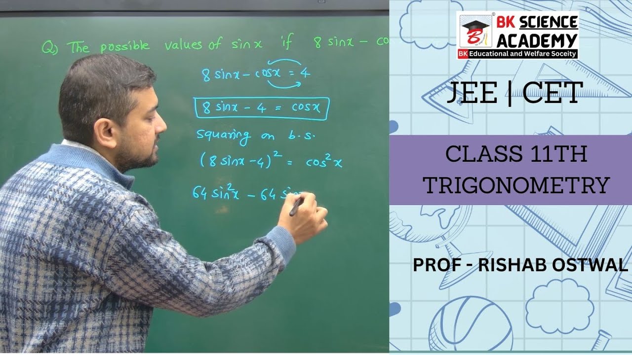 Class 11th- Mathematics (Topic - Trigonometry)  | JEE | BK Science Academy