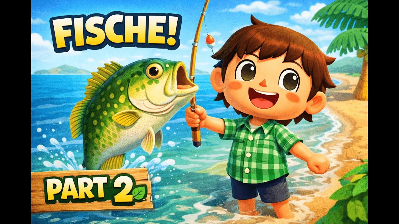 Animal Crossing New Horizons Switch 2 Edition 🐟 | Part 2 – Wir sammeln FISCHE ohne Ende!