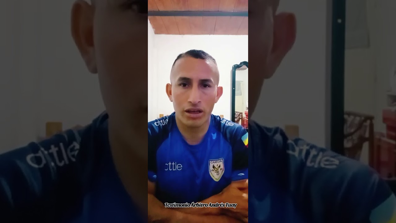 Testimonio Árbitro Andrés Tuay 📺