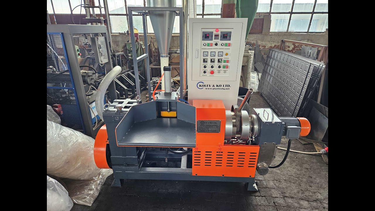 Plastic Recycling Granules Plant 