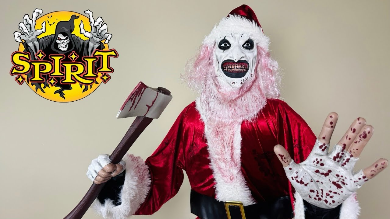 Art The Clown (Santa) Animatronic 2025 Spirit Halloween Unboxing