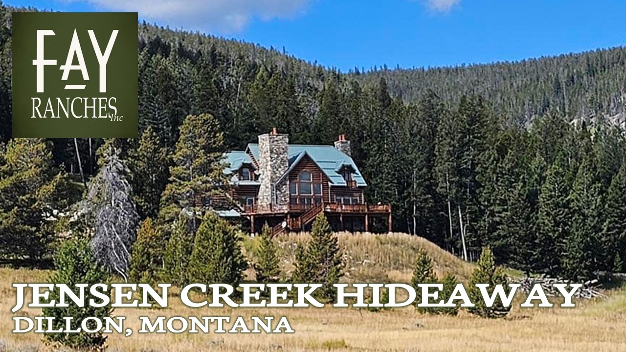 Montana Home With Land For Sale | Jensen Creek Hideaway | Dillon, MT
