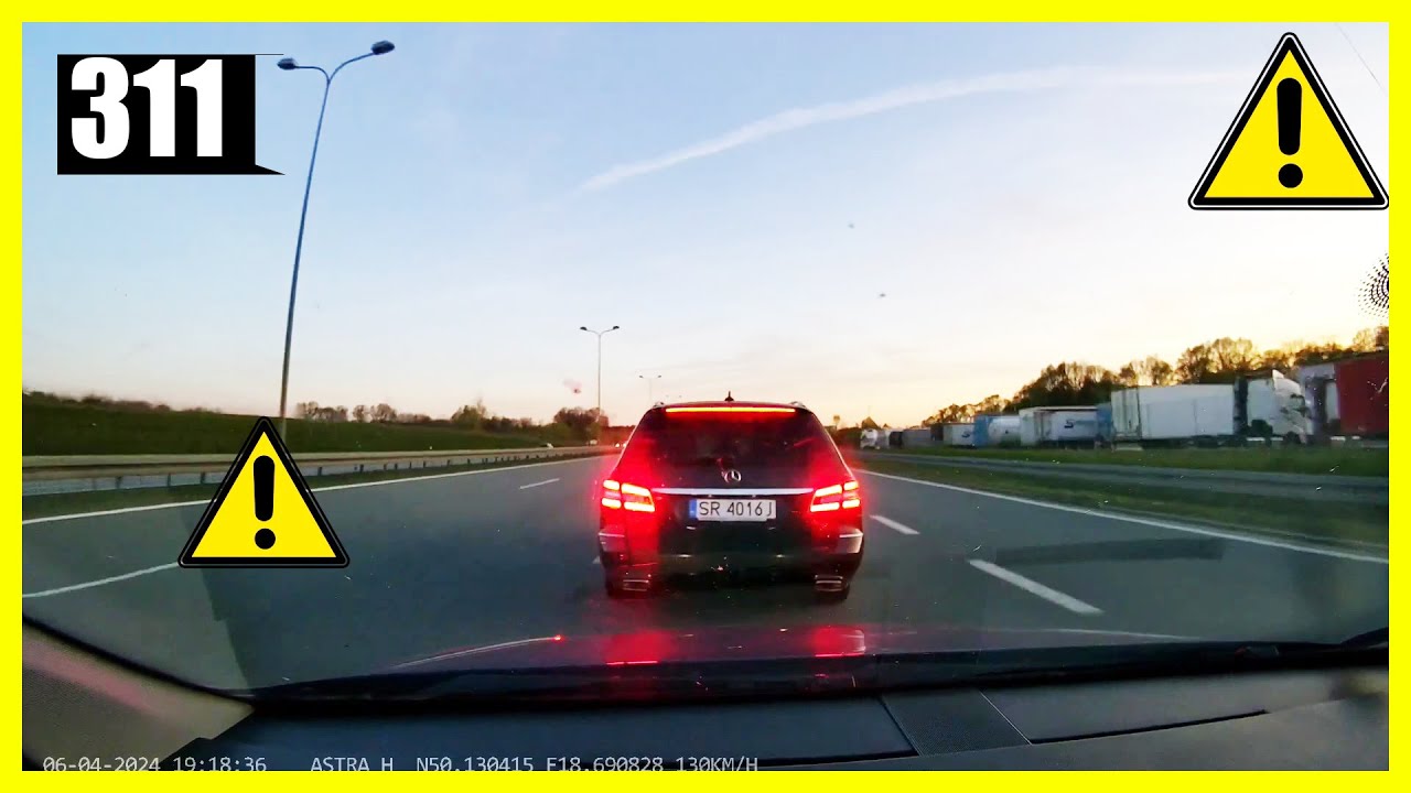 Rikord Widjo #311 - Niebezpieczne i ryzykowne zachowania na polskich drogach