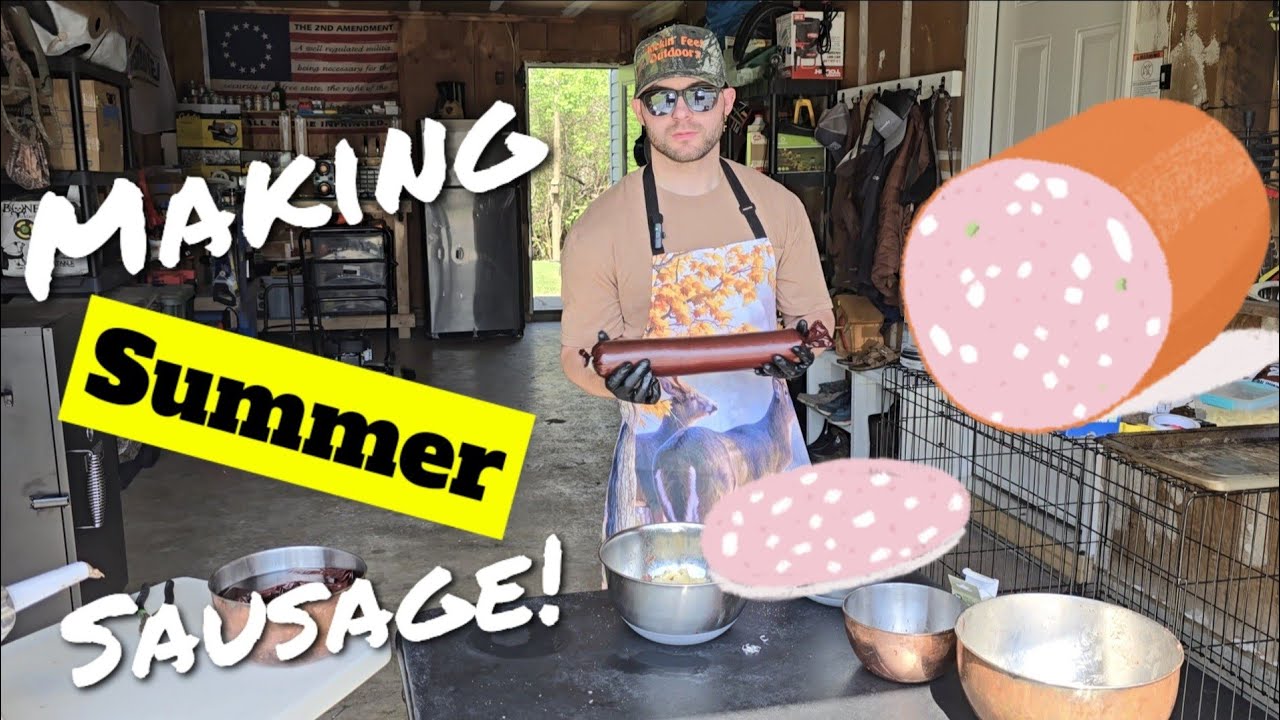 Venison Jalapeno & Cheese Summer Sausage | S1E8 | Meat Processing | Processing Deer/Venison