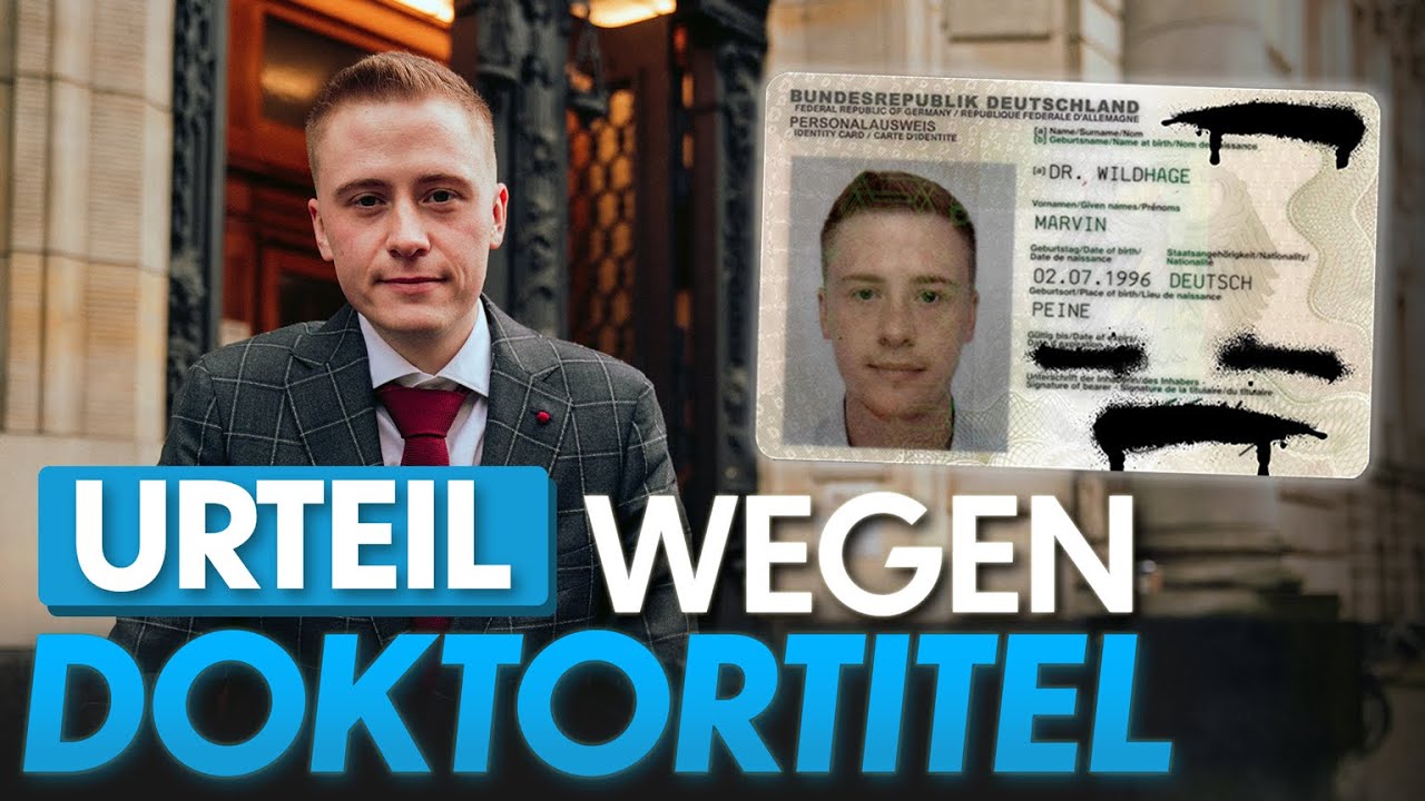 Ich wurde VERURTEILT &hellip;