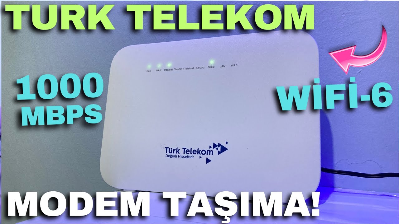 Fiber Modem Nasıl Taşınır? T&uuml;rk Telekom Modem Taşıma!