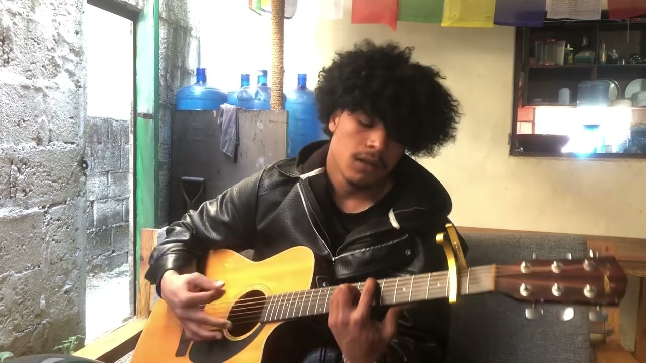 Newly originating Artist Singer Guitarist Binod Pariyar from pokhara Pame