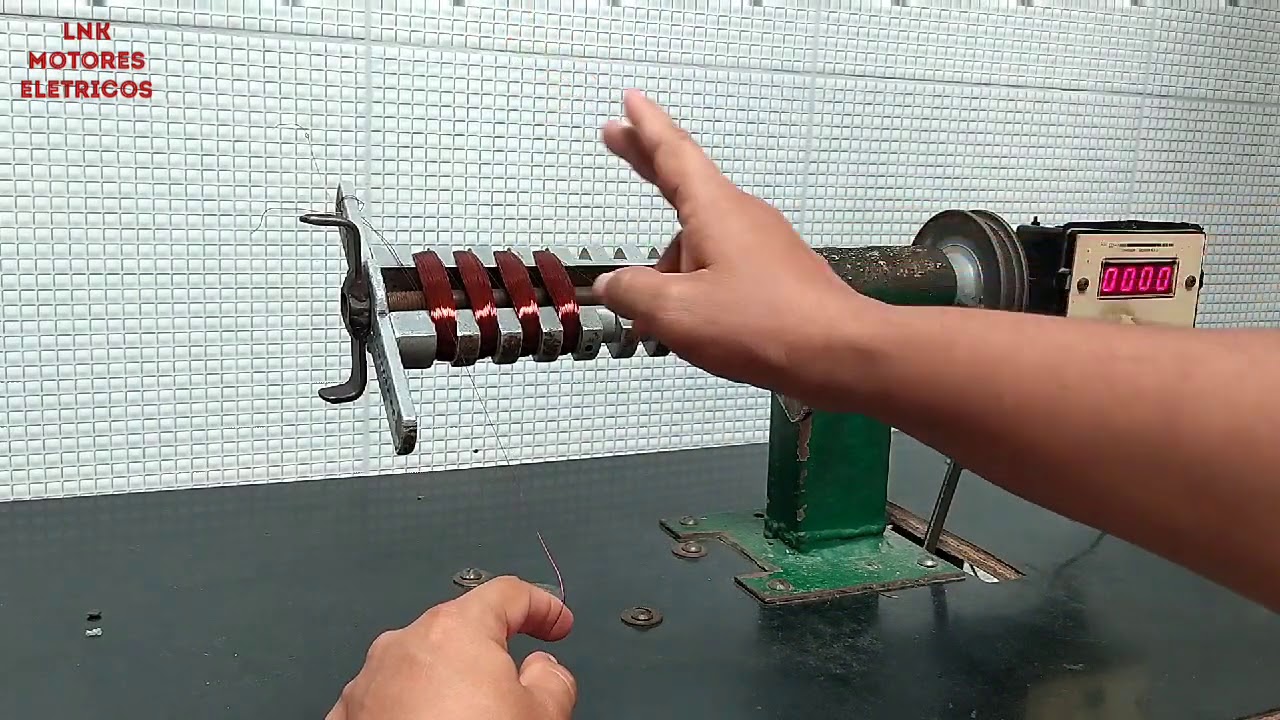 REBOBINANDO VENTILADOR FD40 OU VERSALITE SEM CAPACITOR PARA 220V (passo a passo)