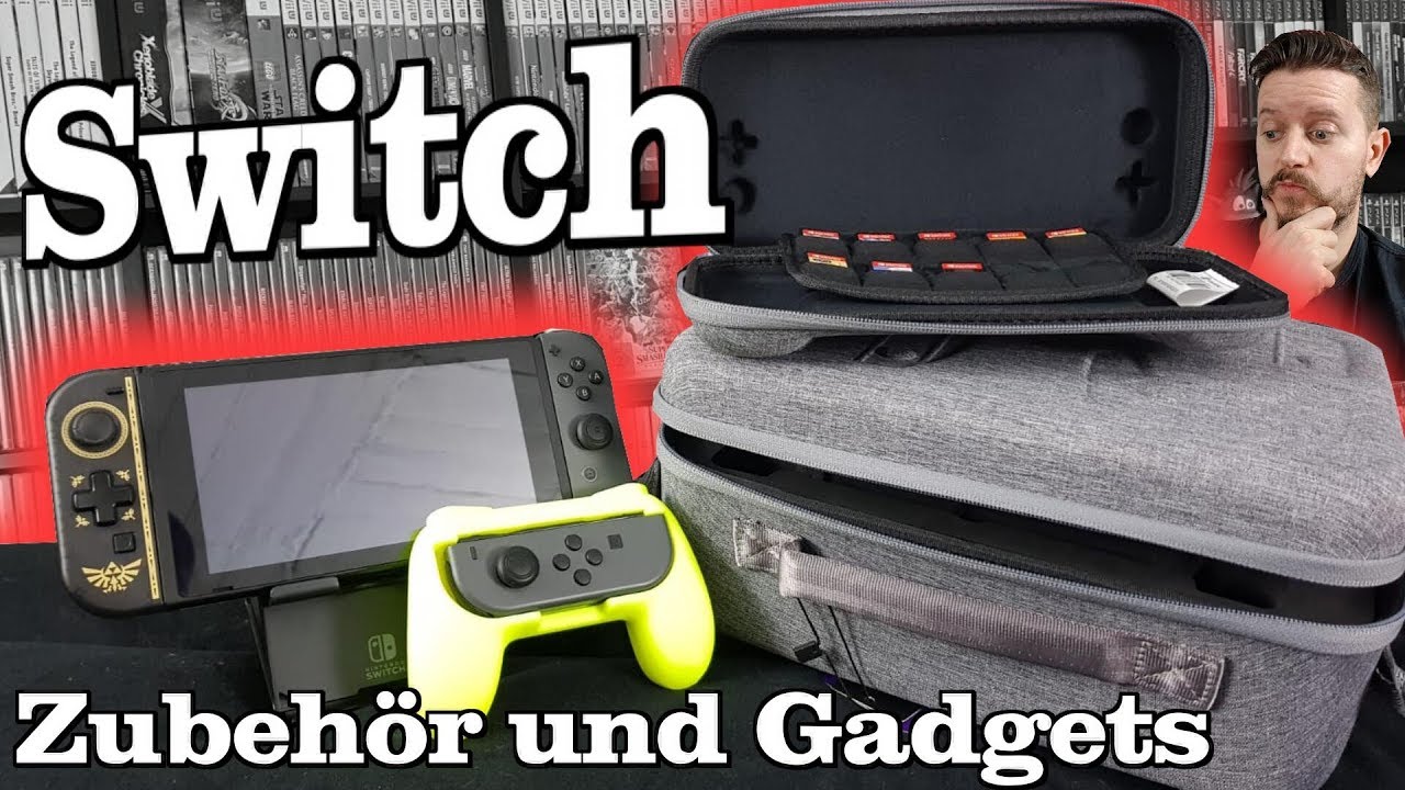ZUBEHÖR und GADGETS für NINTENDO SWITCH // TomToc, Hori und Co!