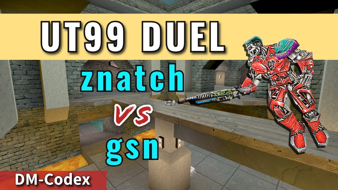 UT99 Duel | znatch vs gsn- | DM-Codex | Duel Cup Final Map 3 | 6-15-18 7-12-15-18-25 (2025)
