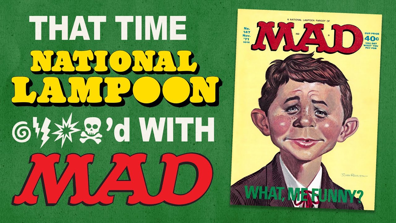 Who Lampoons the Lampoonists?  #madmagazine #nationallampoon