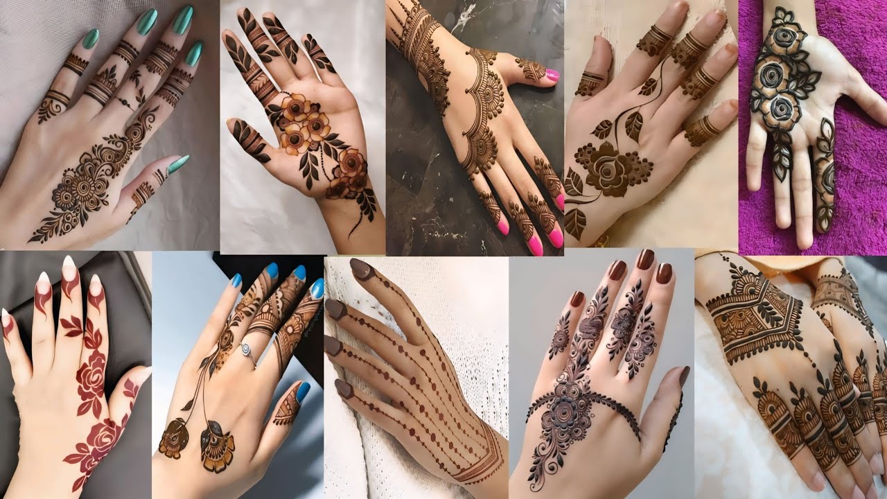 Simple mehndi design for Eid 2025 | mehandi ka design | simple mehndi design |mehndi design | mehndi
