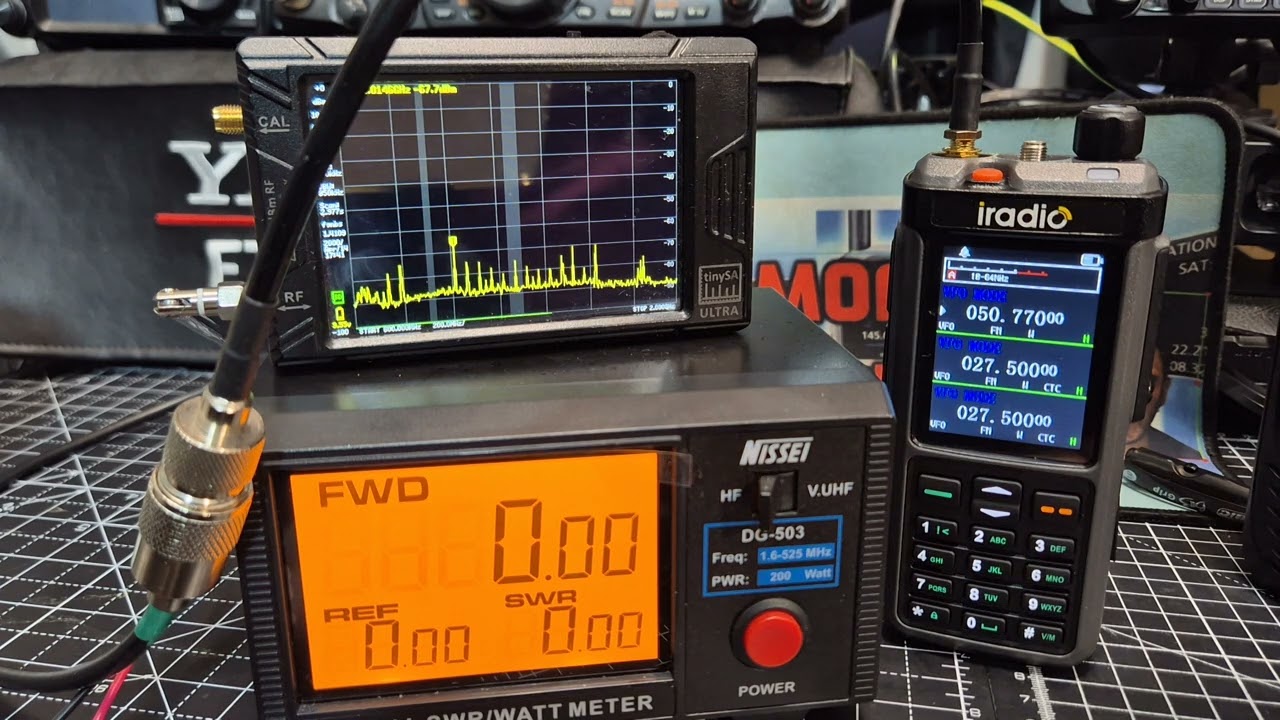 Тест мощности CB - iRadio UV-98 / Radtel RT890