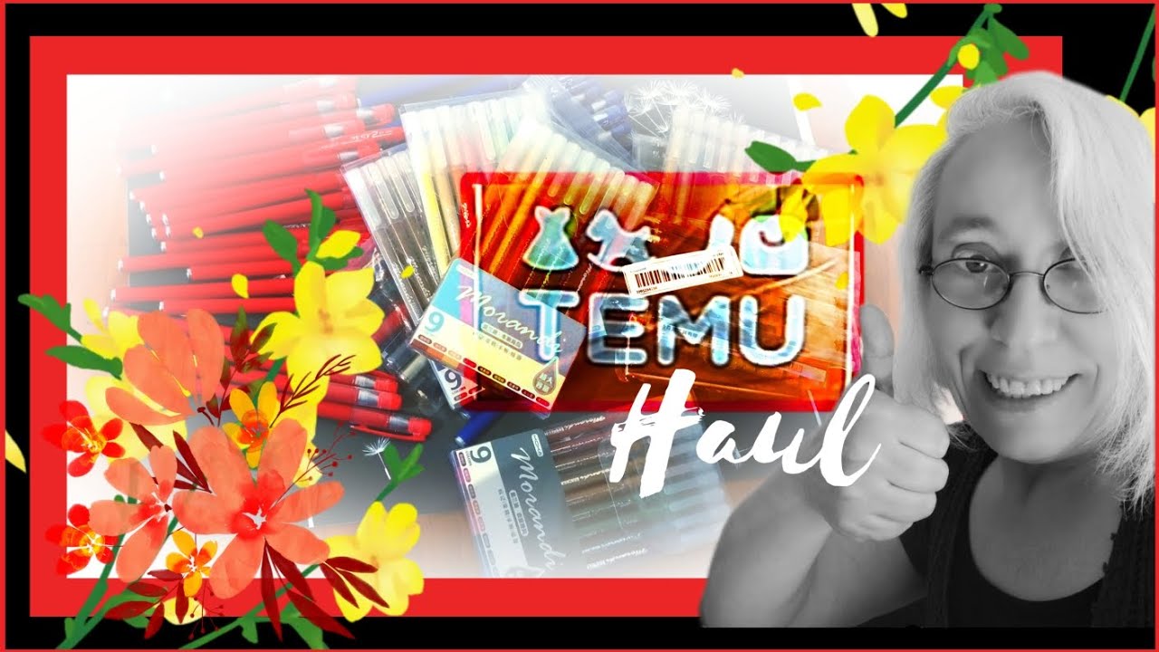 Temu  Stifte Haul 🖊️🖋️📦 So coole Teile 😎 #temu #haul #artsupplies #penhaul