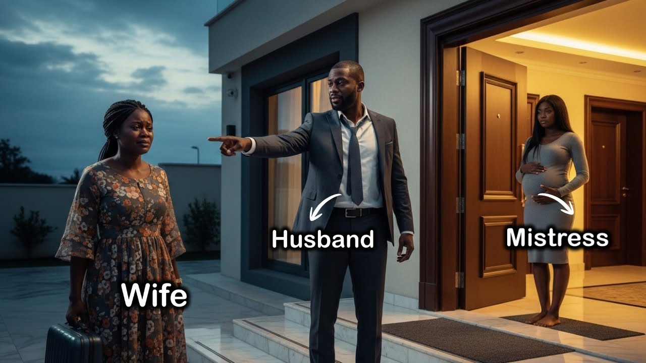 He Chased His wife Out For  His Pregnant Mistress In Unaware His Wife Is the Of $500 Million Estate