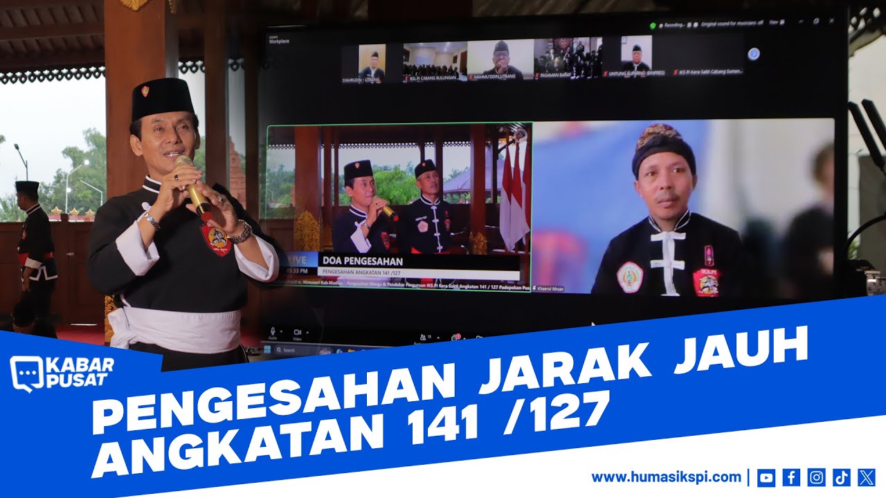PENGESAHAN JARAK JAUH ANGKATAN 141/127