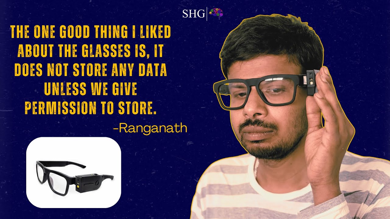 Watch how Smart Vision Glasses are helping Mr. Ranganath at work!