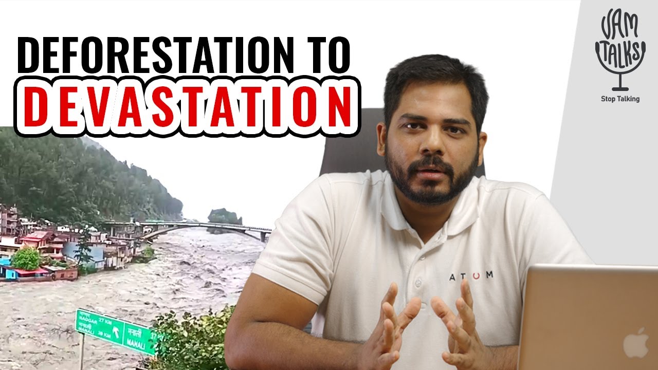 Shocking Facts About Deforestation and Manali Floods Exposed || #manaliflood || The VamTalks