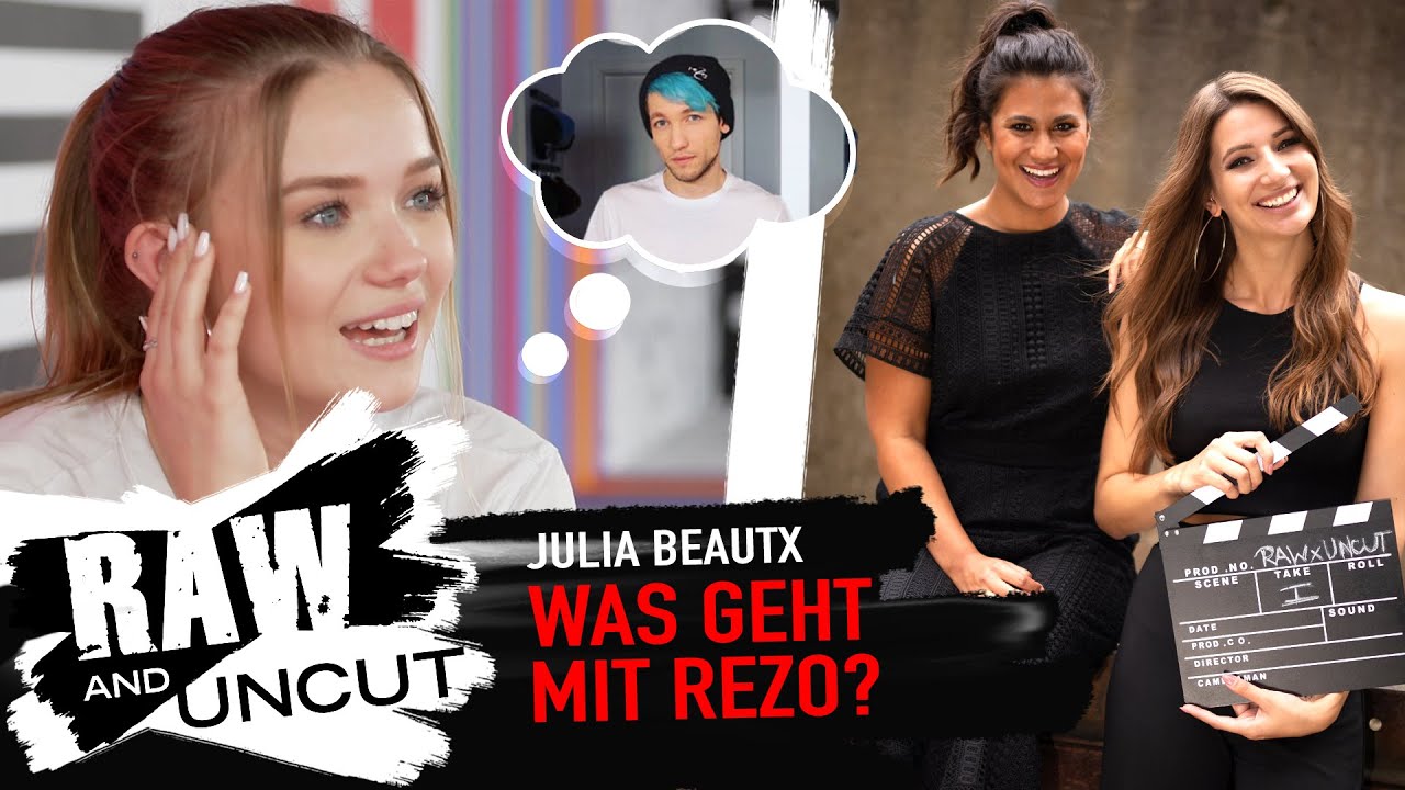 Julia Beautx und Rezo? | Julia im Interview | Einblicke in ihr Handy | Raw and Uncut
