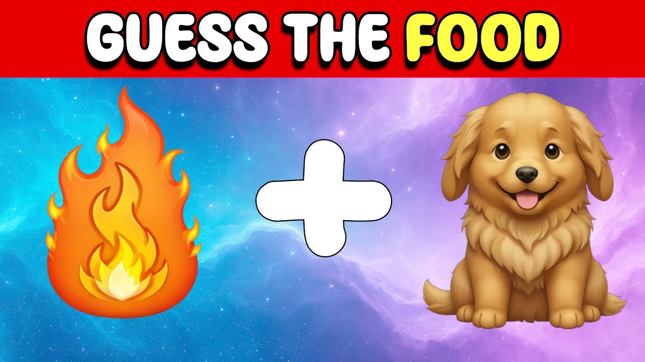 Can You Guess The FOOD By Emoji? 🍔 Emoji Quiz 2026