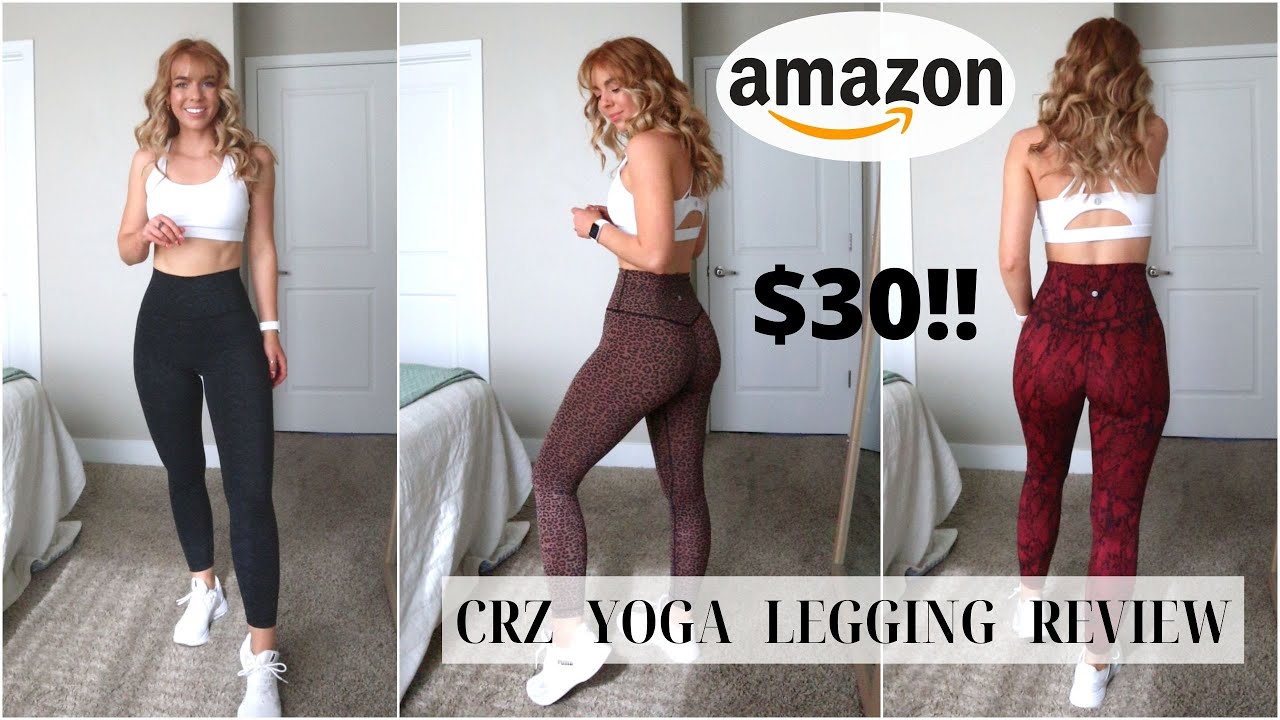 CRZ Yoga Legging Review! Amazon Leggings