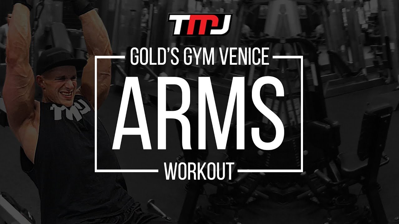 Arms Workout | In The Gym With Team MassiveJoes | Gold's Gym Venice | 2 Sep 2017
