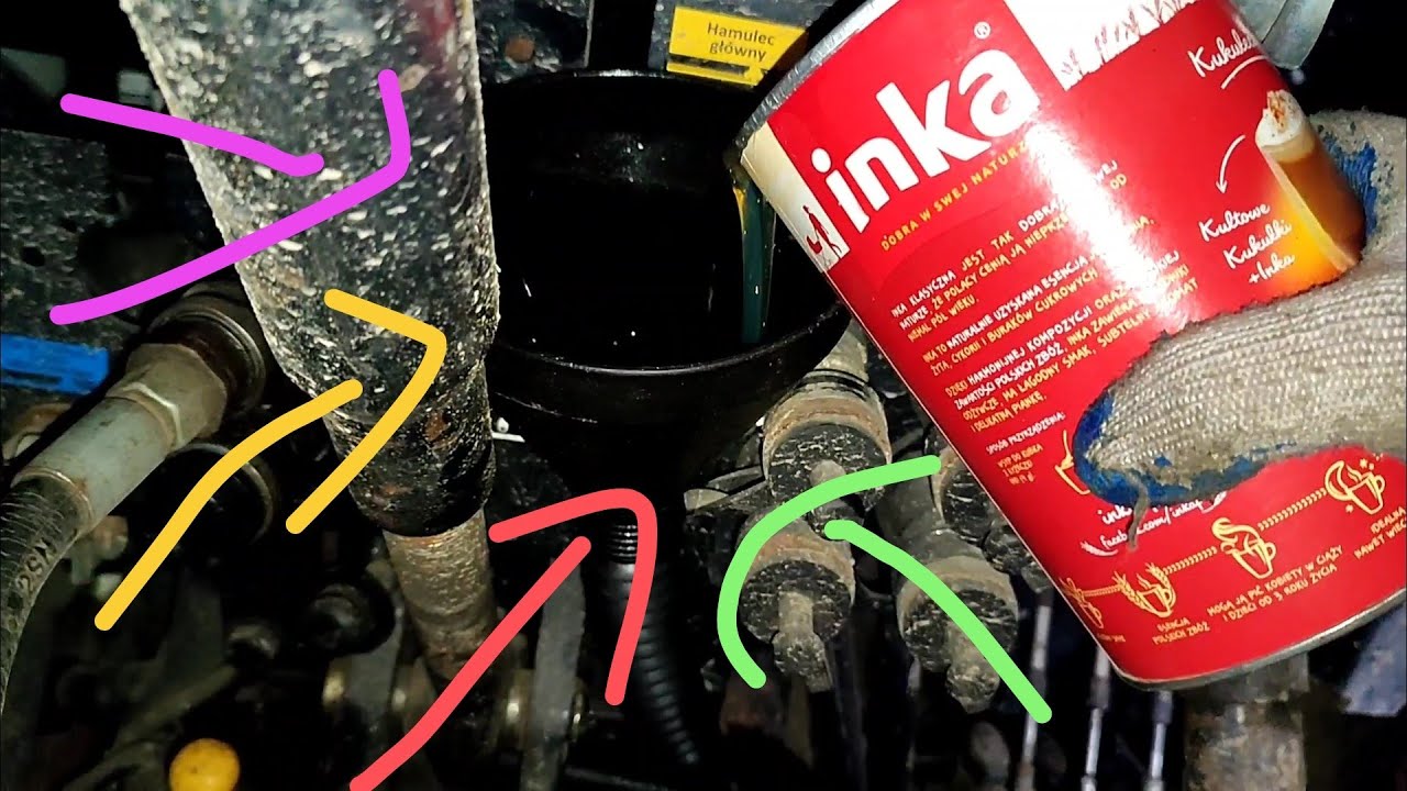 Chłopak ze wsi Małej - (84) wymiana filtrów hydrauliki ciągnika Case Farmall 85 a cz.2