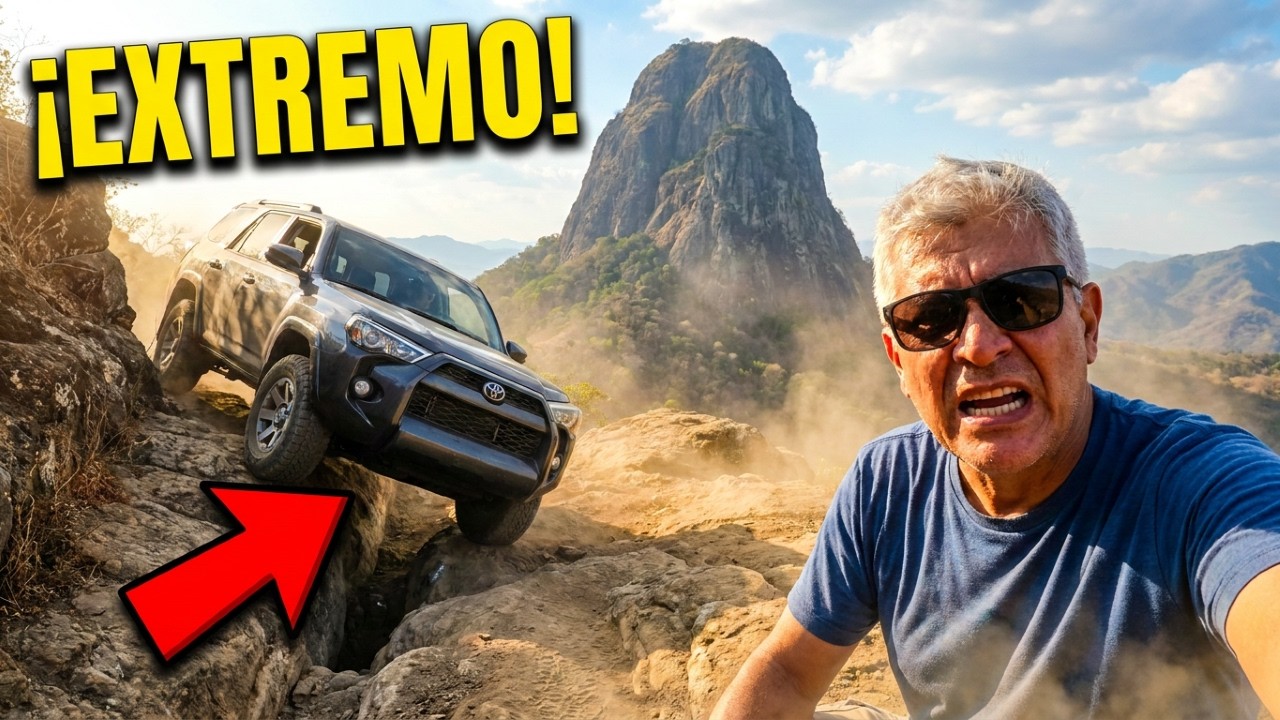 PUEDE UN 4X4 SUBIR HASTA LA CIMA DEL PEÑÓN DE COMASAGUA EN EL SALVADOR