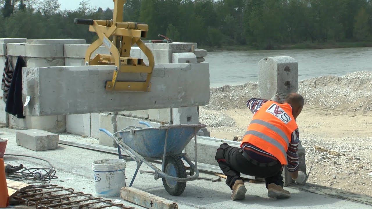 Ponte della Priula sul fiume Piave, lavori di restauro consolidamento e inaugurazione
