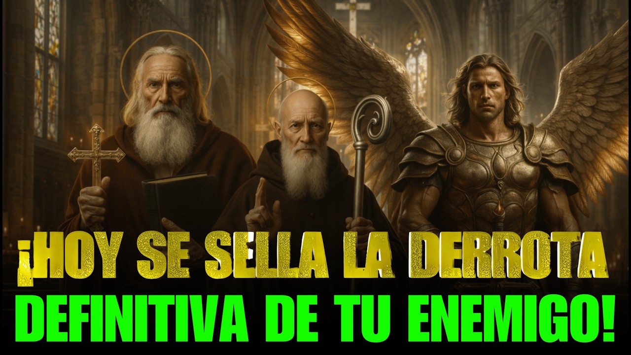 SAN BENITO, MIGUEL Y CIPRIANO - HOY TU ENEMIGO CAERÁ Y NO VOLVERÁ A LEVANTARSE