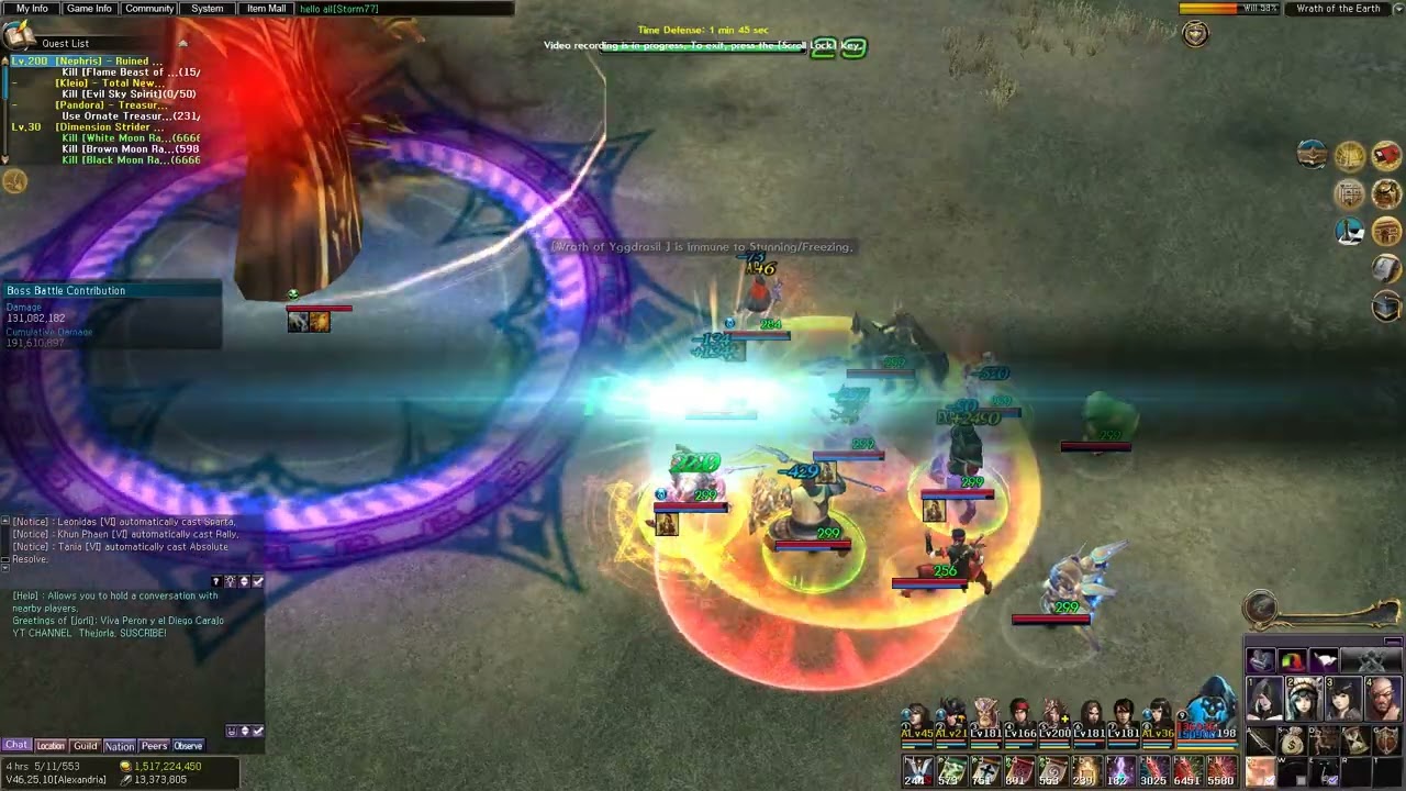 ATLANTICA ONLINE GLOBAL NEW BOSS DMG